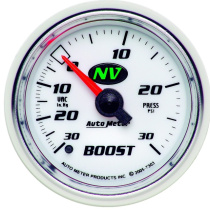 Laddtrycksmätare 52mm 30 IN HG / 30PSI (Mekanisk) NV